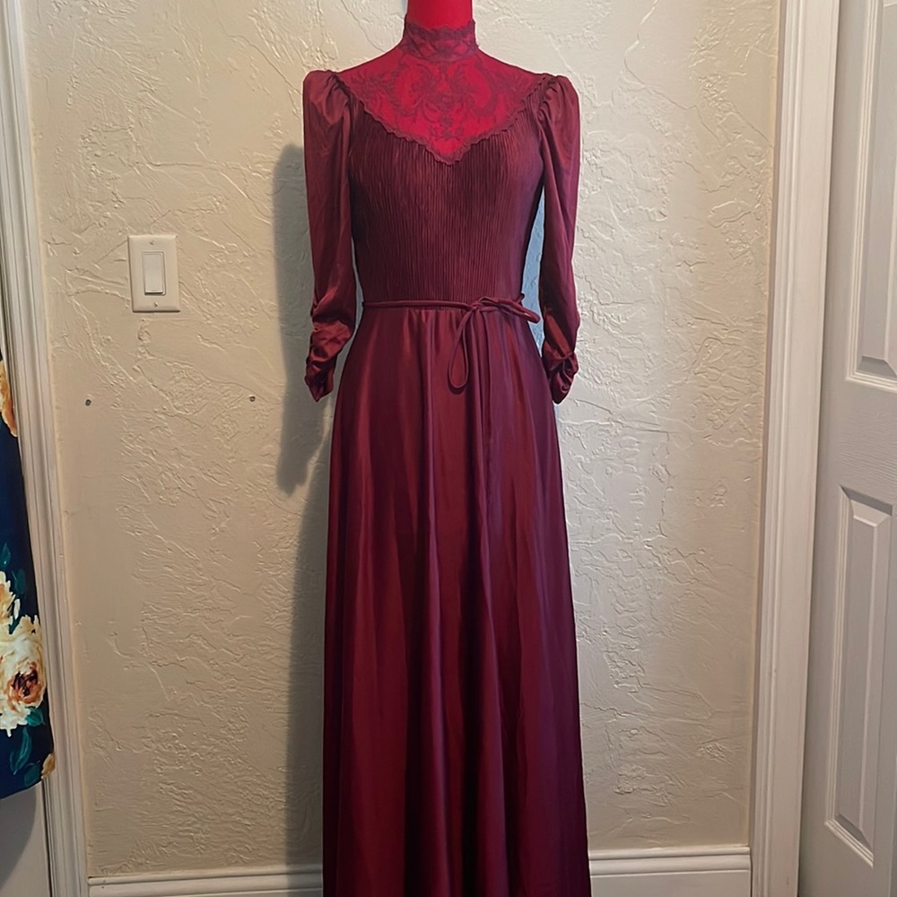 Vintage Satin Dress
